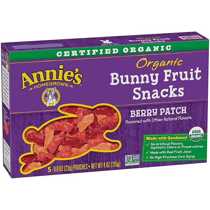 Annie's Berry Patch Organic Bunny Fruit Snacks